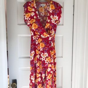 & Other Stories Midi Wrap Dress